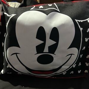 Mickey Mouse Black and White Tote Bag